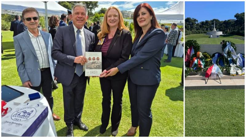 O Δήμος Καλαμάτας στην τελετή μνήμης για την Ημέρα ANΖAC