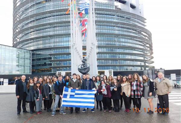 Πελοποννήσιοι μαθητές στο Ευρωπαϊκό Κοινοβούλιο