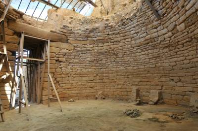 Εφορεία Αρχαιοτήτων Μεσσηνίας: Σύμβαση για αντιστήριξη του θολωτού τάφου της Ανθειας