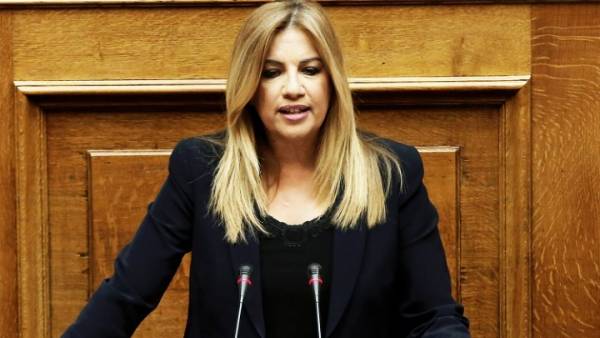Φ. Γεννηματά: Κανείς δεν έχει δικαίωμα να διχάσει ξανά τον ελληνικό λαό