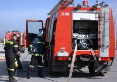 Ασκηση της Πυροσβεστικής στο Μέγαρο Χορού