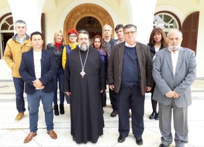 Στο μητροπολίτη Μεσσηνίας ο Νίκος Αλεξανδρόπουλος