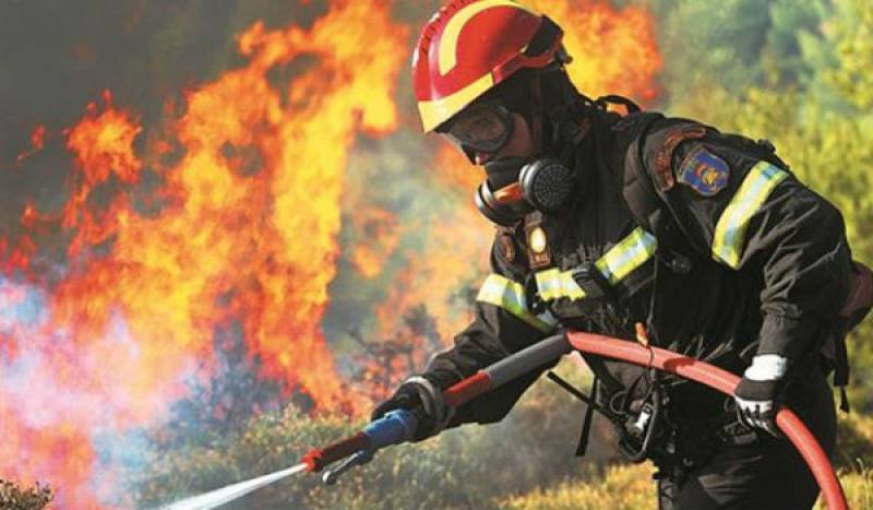 Πυρκαγιά στο Σιδηρόκαστρο Ανατολικής Μάνης