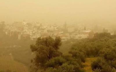 Αφρικανική σκόνη από σήμερα στη χώρα – Ποιες περιοχές θα επηρεαστούν