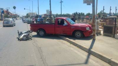 Σοβαρό τροχαίο με τραυματισμό στο Ασπρόχωμα (βίντεο)