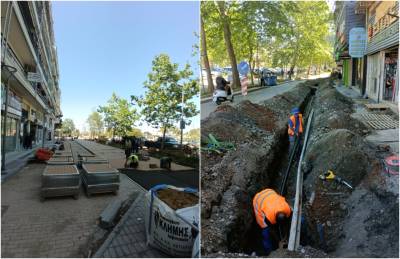 Καλαμάτα: Δίνονται σε κυκλοφορία Κεφάλα και Χρ. Παγώνη - Σε εξέλιξη τα έργα στην οδό Νέδοντος