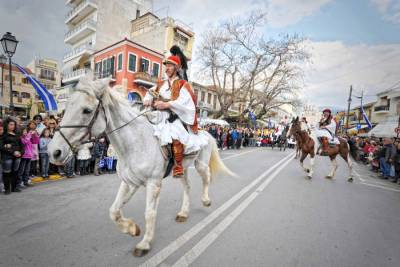 Το πρόγραμμα εορτασμού  της 23ης Μαρτίου στην Καλαμάτα