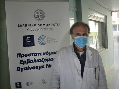 Κατσαφάδος: “Θα καταφέρουμε να εμβολιάζουμε 100-110 άτομα την ημέρα στο Κ.Υ. Καλαμάτας” (βίντεο)