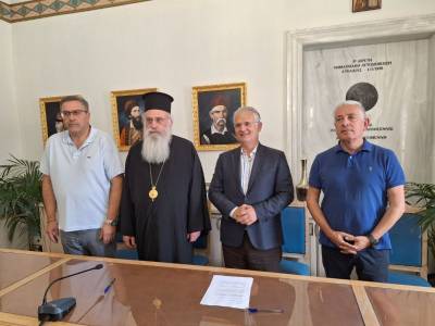 Σύμβαση για αποκατάσταση Τοιχογραφιών της Ιεράς Μονής Επάνω Χρέπας