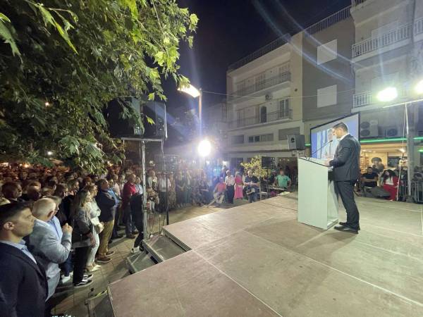 Μεσσήνη: Με ομιλία στην πλατεία Αλευρά ολοκλήρωσε την προεκλογική ο Αθανασόπουλος