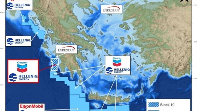 Είσοδος της Chevron στο Block 10 (Κυπαρισσιακός)