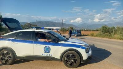 Αστυνομικές επιχειρήσεις σε καταυλισμούς Ρομά σε Καλαμάτα και Οιχαλία