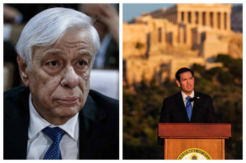 Παυλόπουλος για ομιλία Ρούμπιο: "Προσπάθεια εξιδανίκευσης και εξαγωγής διεθνώς του δόγματος Τραμπ για την παγκόσμια επικυριαρχία των ΗΠΑ στο πλαίσιο του MAGA"