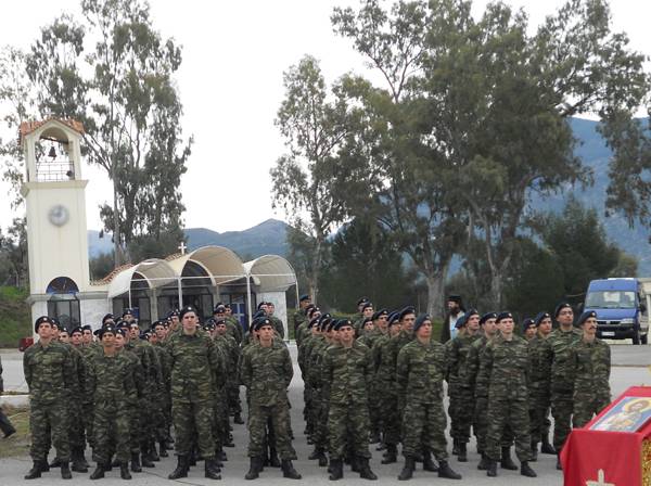 Ο Στρατός Ξηράς τιμά τον Αγιο Γεώργιο