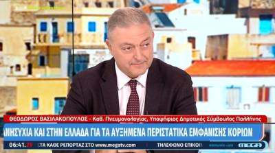 Βασιλακόπουλος: Σε έξαρση και πάλι ο κορoνοϊός (Βίντεο)