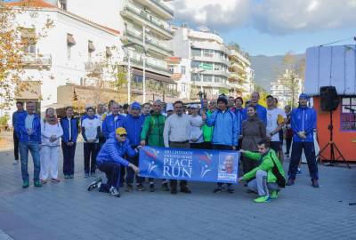Λαμπαδηδρομία των Κέντρων Ειρήνης Sri Chinmoy στην Καλαμάτα (βίντεο-φωτογραφίες)