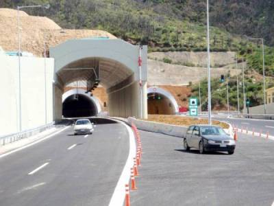 Νέες κυκλοφοριακές ρυθμίσεις στη σήραγγα Ραψομάτη