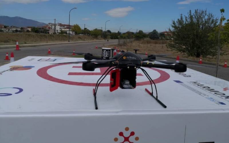 Τρίκαλα: Μεταφορά φαρμάκων με drone - Έγινε η πρώτη πτήση (Βίντεο)