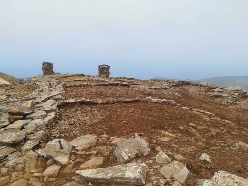 Σημαντική εγκατάσταση των ιστορικών χρόνων εντοπίστηκε στο Πυργάρι Καρύστου