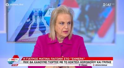 Παγώνη: Υπάρχουν ιώσεις αλλά η γρίπη δεν είναι ακόμα σε έξαρση (Βίντεο)