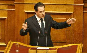 Καταστροφή και αυτοκτονία, προβλέπει ο Άδωνις Γεωργιάδης