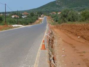 Προχωράει το έργο βελτίωσης  του δρόμου Σουληνάρι - Κορυφάσιο