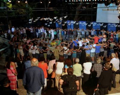 Στο παράρτημα του ΚΕΘΕΑ στην Καλαμάτα ο Χαρίτσης