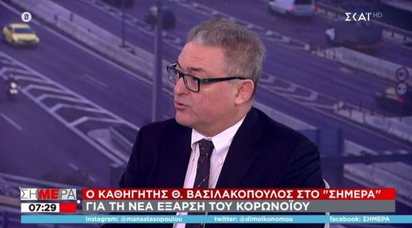 Βασιλακόπουλος: Γιατί κάποιος που έχει κολλήσει κορονοϊό μπορεί να κυλήσει ξανά (Βίντεο)