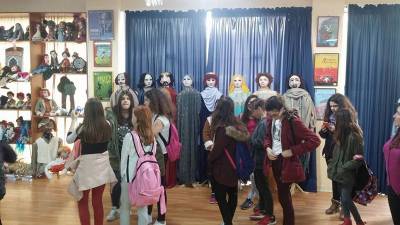 Μαθητές από το 7ο Γυμνάσιο Καλαμάτας στην Πειραματική Σκηνή