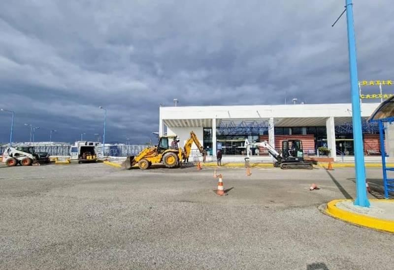 Ξεκίνησαν οι εργασίες επισκευής στο Αεροδρόμιο Καλαμάτας