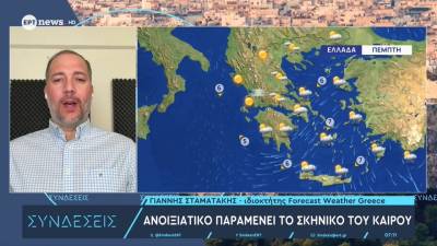 Ανοιξιάτικο παραμένει το σκηνικό του καιρού (βίντεο)