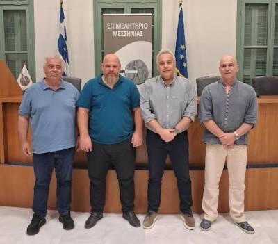 Μεσσηνία: Τσώνης και Μουλάς συναντήθηκαν με Ξυγκώρο και Καπερώνη