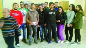 Μαθητές του Λυκείου Γαργαλιάνων δώρισαν τα χρήματα της εκδρομής σε άρρωστο συμπολίτη τους