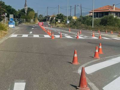 Σε εξέλιξη εργασίες οδικής ασφάλειας στη Μεσσηνία