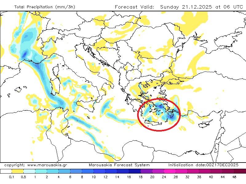 Τέλος ο καλός καιρός: Έρχονται διαδοχικές κακοκαιρίες τις ημέρες των Χριστουγέννων