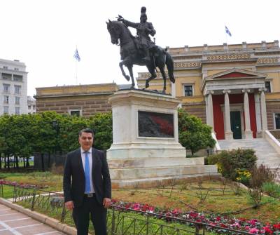 Ο Μεσσήνιος αντιπεριφερειάρχης Κεντρικού Τομέα Αθηνών Γ. Δημόπουλος για την 23η Μαρτίου