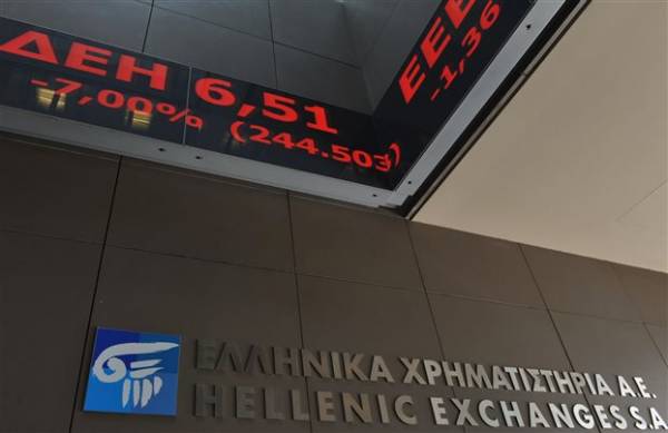 Πτώση άνω του 3,5% στο Χρηματιστήριο Αθηνών