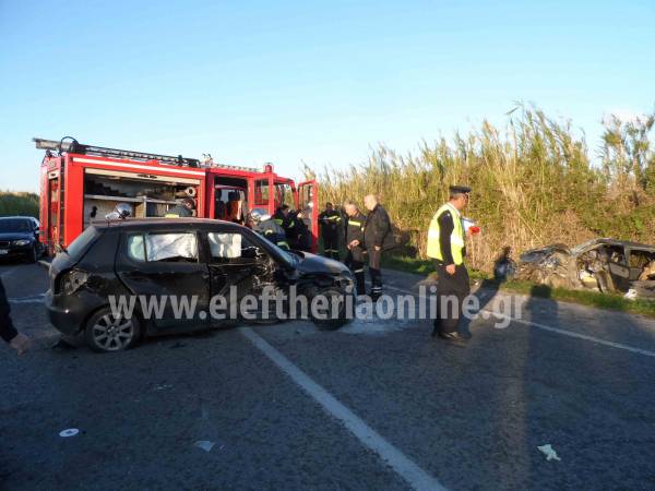 Τροχαίο με 5 τραυματίες έξω από το αεροδρόμιο Καλαμάτας