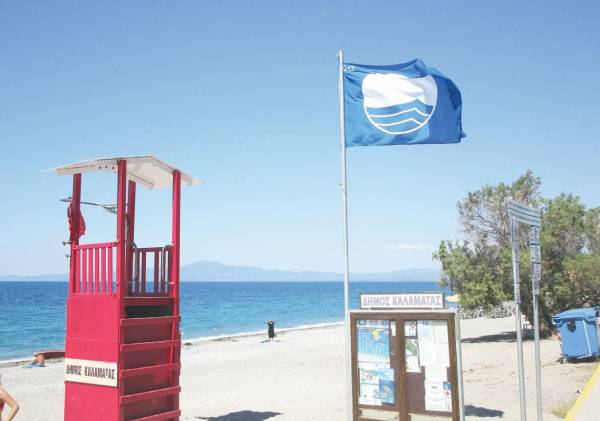 5 ακτές του Δήμου Καλαμάτας υποψήφιες για Γαλάζια Σημαία