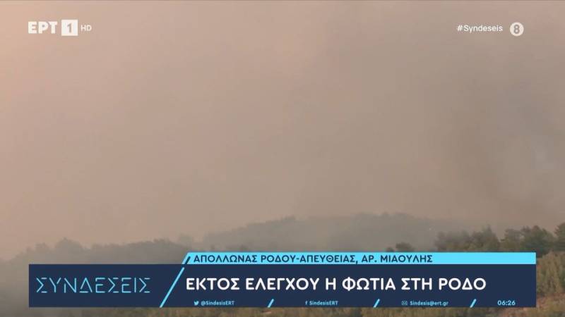 Αναζωπυρώσεις στη Μάνδρα: Εστίες καίνε κοντά στους οικισμούς Κόρακας και Μελετάκι