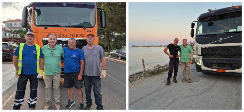 Στην πρώτη γραμμή οι άνθρωποι της καθαριότητας του Δήμου Πύλου-Νέστορος