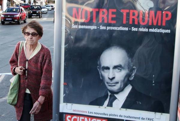 Γαλλία – Δημοσκόπηση: «Μετεωρική» η άνοδος του ακροδεξιού Ζεμούρ