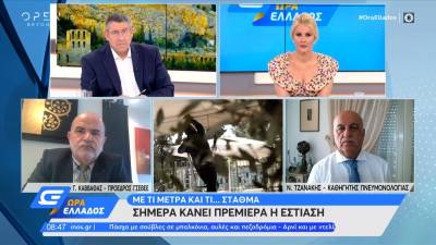 Τζανάκης: Δεν με ανησυχεί ιδιαίτερα η ινδική μετάλλαξη (Βίντεο)