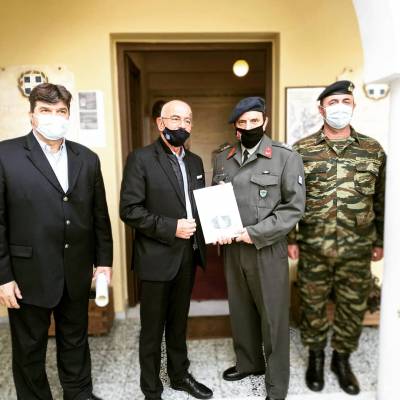 Στην Καλαμάτα ο πρόεδρος του Πολεμικού Μουσείου