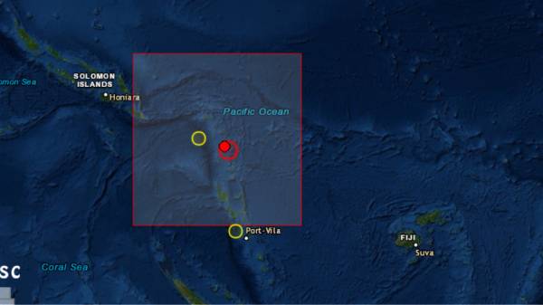 Σεισμός 6,6 Ρίχτερ στον Ειρηνικό - Δεν δόθηκε ειδοποίηση για τσουνάμι
