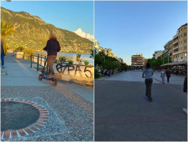Καλαμάτα: Καμπανάκι κινδύνου για τα ηλεκτρικά πατίνια - Άγνοια κανόνων και σήμανση που προκαλεί σύγχυση