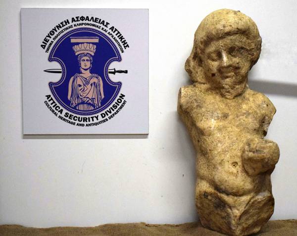 Συνελήφθη αρχαιοκάπηλος με άγαλμα μεγάλης αξίας στη Μεσσηνία