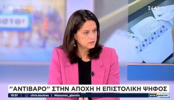 Κεραμέως: Με επιστολική ψήφο και όσοι κατοικούν στην Ελλάδα (Βίντεο)