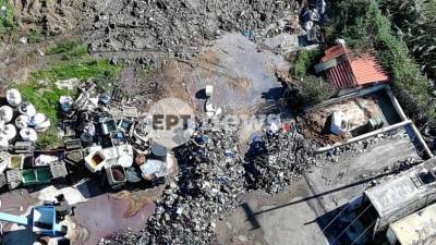 Πρέβεζα: Μεγάλη περιβαλλοντική ρύπανση στον Λούρο – Παράνομη ταφή αποβλήτων από την Κέρκυρα (Βίντεο)