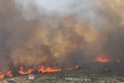 Φωτιές: Μαίνονται τα μέτωπα σε Χίο, Κω και Ηράκλειο Κρήτης